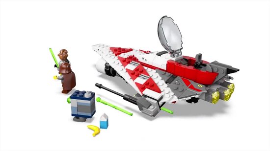 『MIDNIGHT SWAN』SPECIAL BOX LEGO Star Wars - Jedi Bobs Starfighter Ruimteschip Set - 75388 | bol