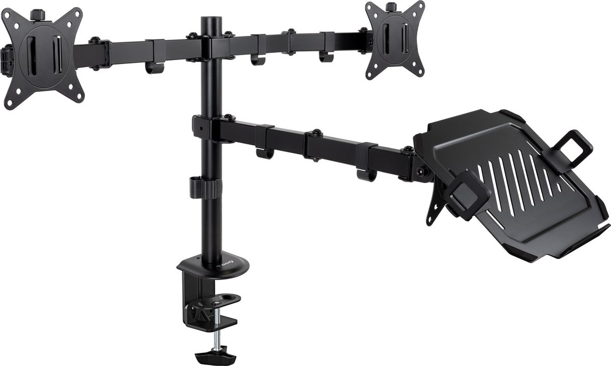 TooQ DB1202TN-B flat panel bureau steun 81,3 cm (32") Zwart
