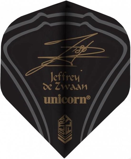 Unicorn UltraFly Jeffrey de Zwaan Big Wing - Dart Flights van Unicorn — afbeelding 2