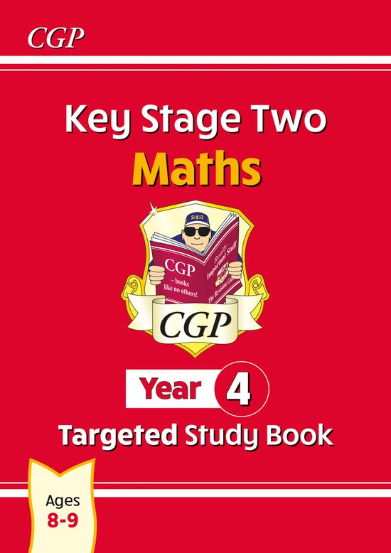 KS2 Maths Study Book Year 4 - cover
