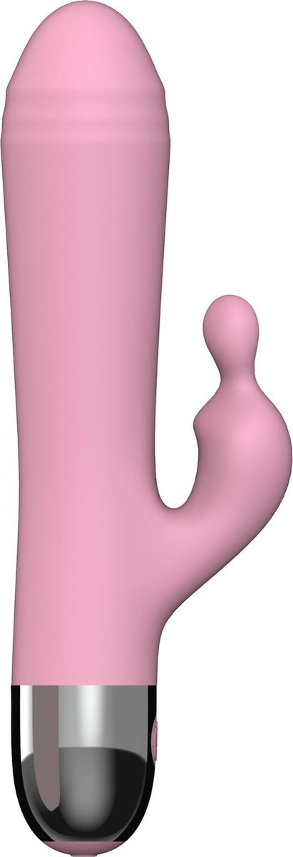 Love Magic - Duet - Rabbit Vibrator - Dubbele motor - Oplaadbaar - Roze