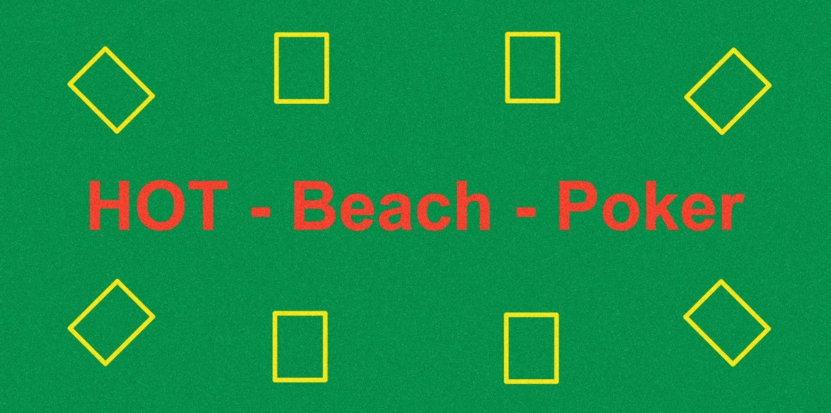 Poker Beach Badlaken groen 140x70 cm