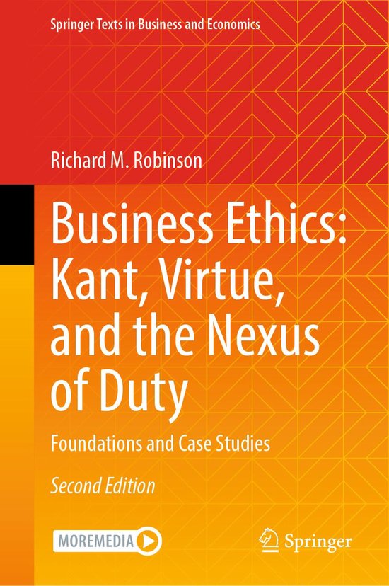 Springer Texts in Business and Economics - Business Ethics:  ... - cover