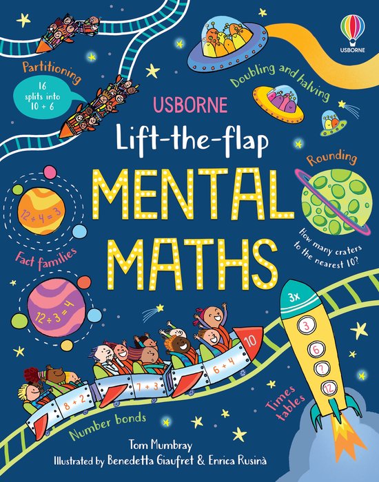Lift-the-flap Maths- Lift-the-flap Mental Maths - cover