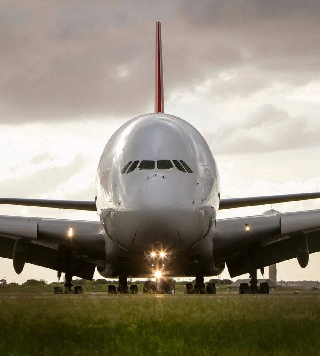 Fotobehang - Airbus 225x250cm - Vliesbehang