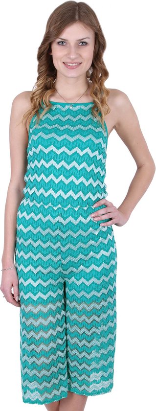 John Zack Combinaison verte à motif, jambes 3/4