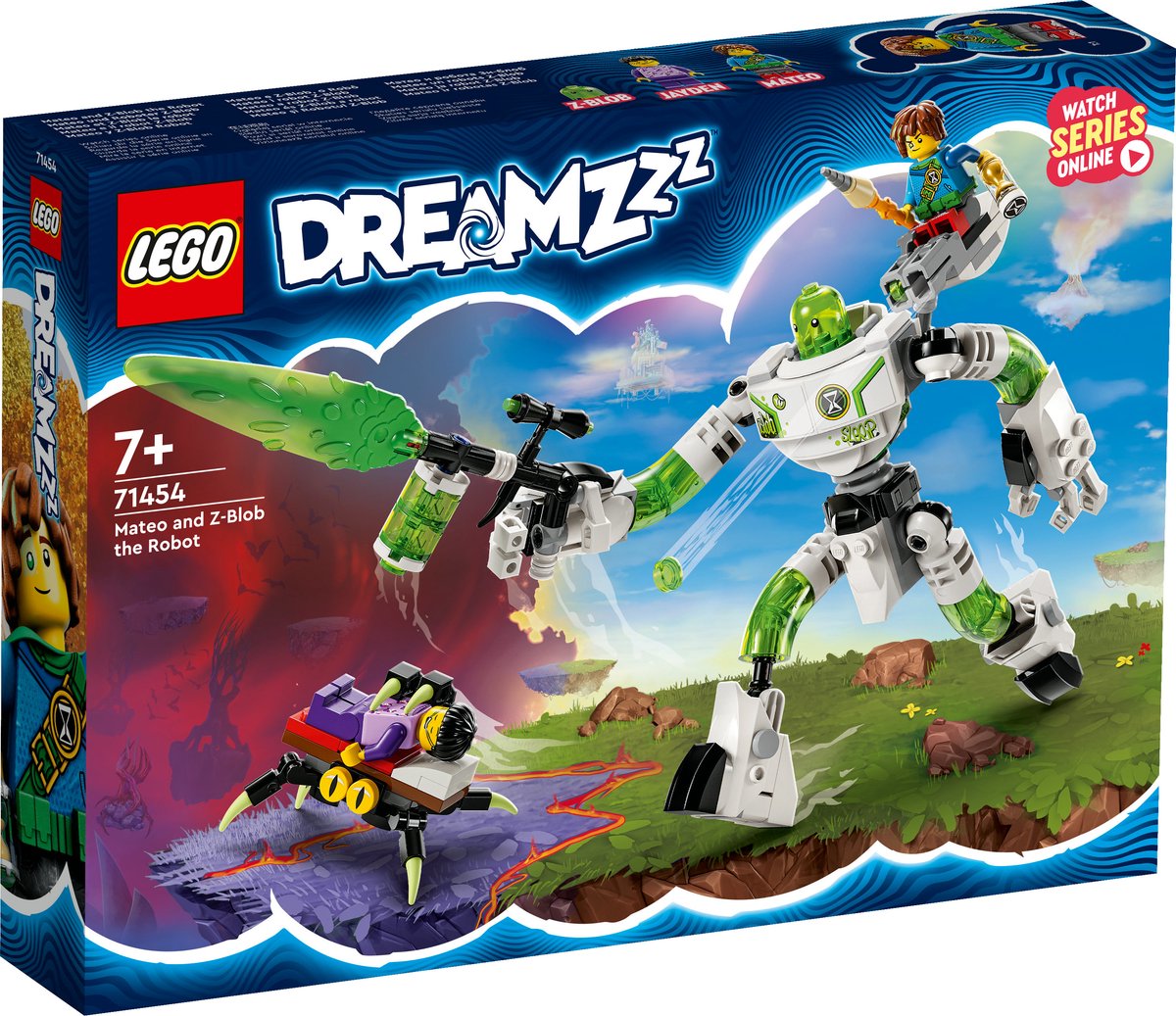 LEGO DREAMZzz Mateo en Z-Blob de robot Speelgoed met Grote Figuur - 71454 — afbeelding 15