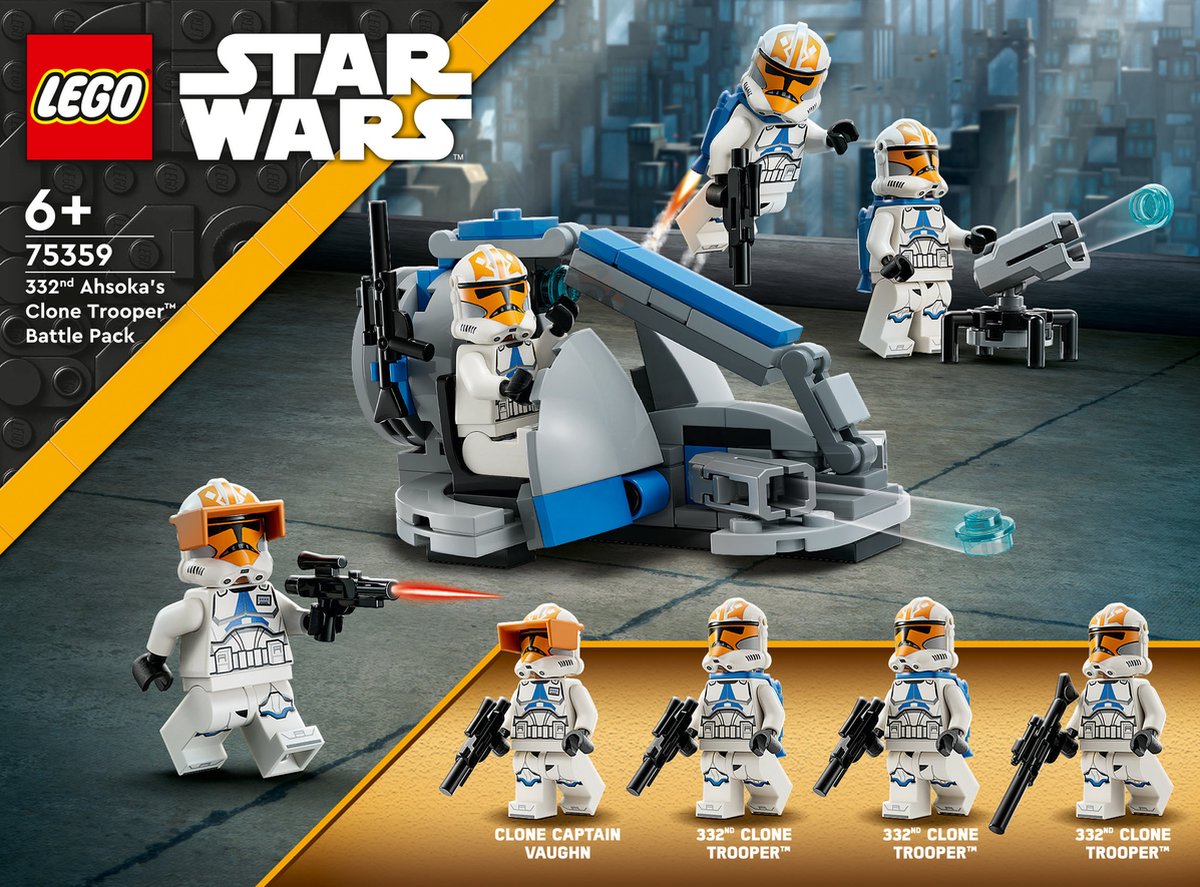 LEGO Star Wars 332nd Ahsoka's Clone Trooper Battle Pack - 75359 — afbeelding 20