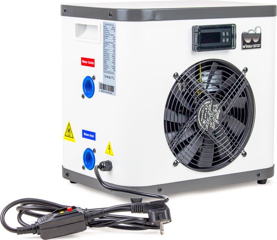 Mini Power 3kW zwembad warmtepomp - W'eau