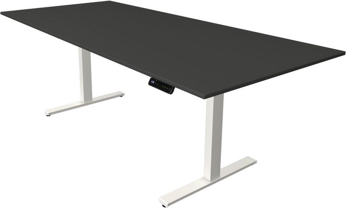 Kerkmann Zit sta bureau Move-3 antraciet 225x100cm elektrisch verstelbaar