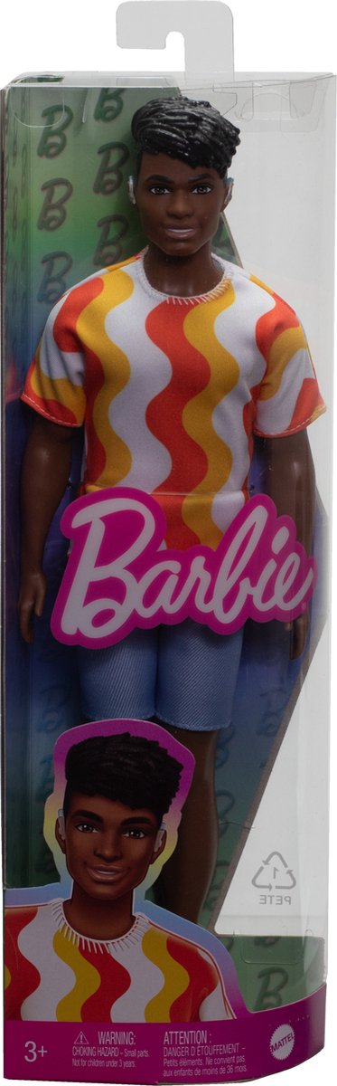 Barbie Fashionistas Ken pop - Met shirt en korte broek — afbeelding 2