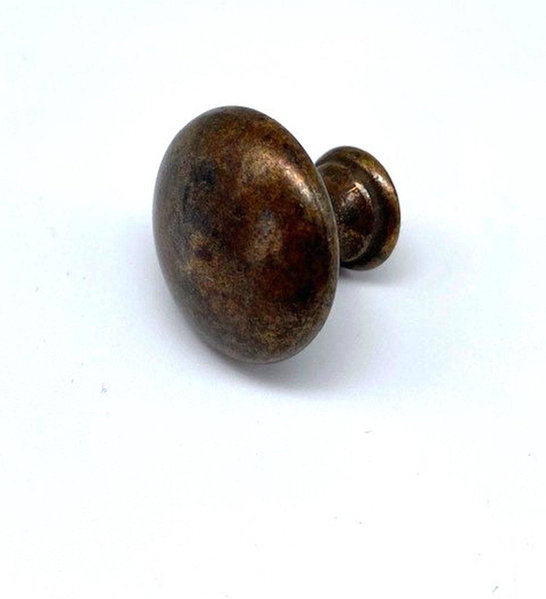 Knop Messing Antiek 25mm