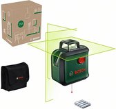 Bol.com Bosch AdvancedLevel 360 - 360° Kruislijnlaser - Inclusief opbergetui - Batterijen aanbieding