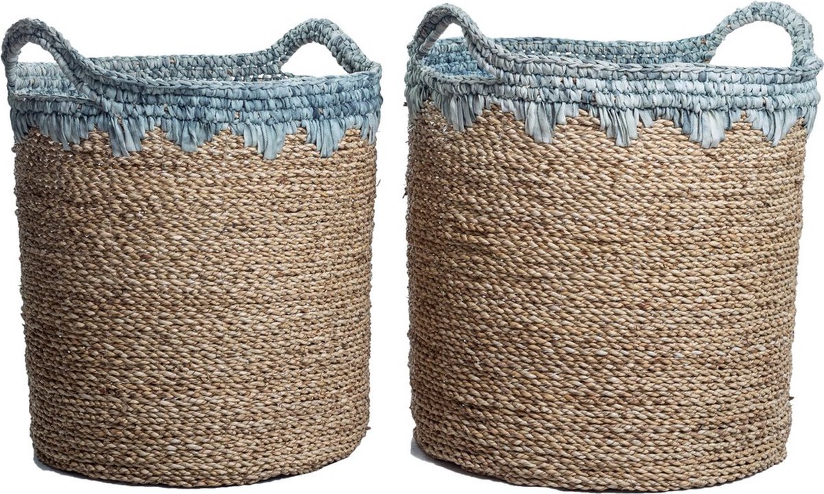Wasmand NIAS | Plantenmand | Grote opbergmand van zeegras (M)