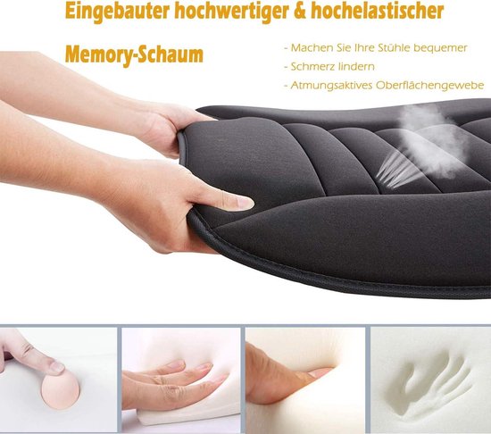 Autostoelkussen, voor Suzuki Vitara 2015-2024 Pluche Kussen Pad Mat Beschermer Zitkussen, Autostoelkussens voor Rijden,A/Gray
