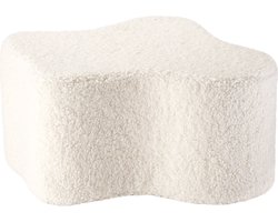 Pouffe Cloud White White