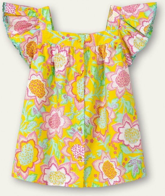 Chemisier Oilily Boldy - Chemisiers - Chemisiers - Filles - Enfants - Coupe standard - Jaune - 104/4 ans