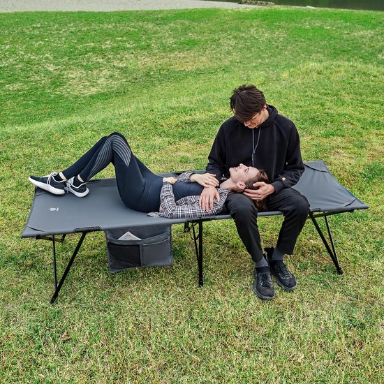 Lit de camping Lit d'appoint pliant jusqu'à 200 kg pour, lit pliant avec poche Lit de camping Lit d'appoint pliant jusqu'à 200 kg pour, lit pliant avec poche