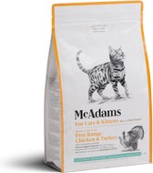 McAdams Grainfree Cat & Kitten Free Range Chicken & Turkey 3,75 kg - Kat