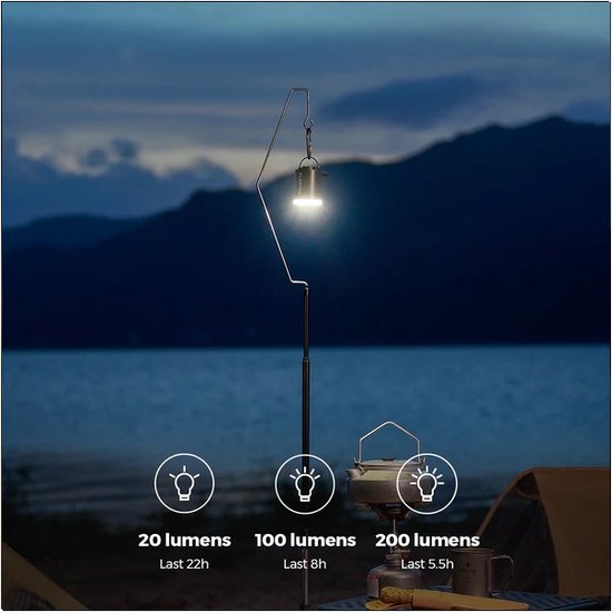 Flextail TINY PUMP X 2024 - 3-in-1 oplaadbare mini-luchtpomp + lamp licht gewicht 65gr kleur Oranje van Flextail — afbeelding 4