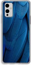 Case Company® - Hoesje geschikt voor OnePlus 9 hoesje - Pauw - Soft Cover Telefoonhoesje - Bescherming aan alle Kanten en Schermrand