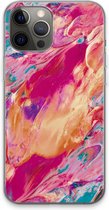 Case Company® - Hoesje geschikt voor iPhone 13 Pro Max hoesje - Pastel Echoes - Soft Cover Telefoonhoesje - Bescherming aan alle Kanten en Schermrand