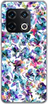 Case Company® - Hoesje geschikt voor OnePlus 10 Pro hoesje - Hibiscus Flowers - Soft Cover Telefoonhoesje - Bescherming aan alle Kanten en Schermrand