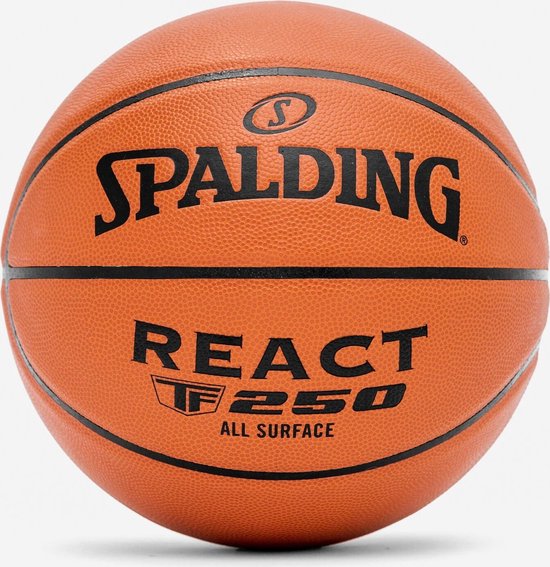 Spalding React TF-250 All Surface Indoor & Outdoor Basketbal Basketbal maat : 7