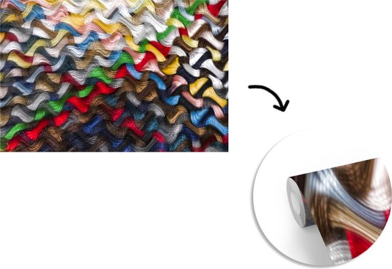 Papier peint photo peint photo vinyle - Oeuvre tressée largeur 360 cm x hauteur 240 cm - Tirage photo sur papier peint (disponible en 7 tailles)