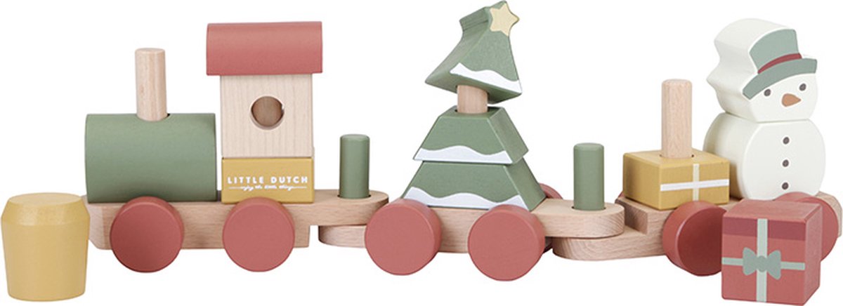 Little Dutch Blokkentrein - Kerst — afbeelding 4