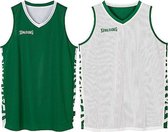 Spalding Essential 2.0 Reversible Shirt Kinderen - Groen / Wit | Maat: 128