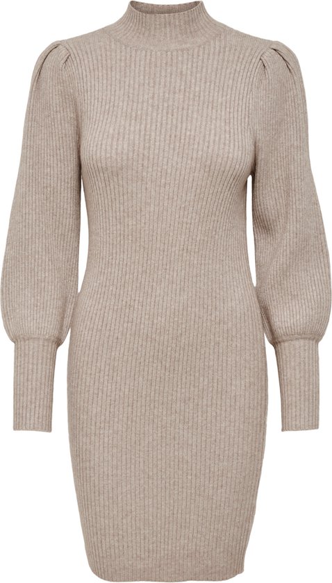 ONLY ONLKATIA L/S DRESS KNT NOOS Dames Jurk - Maat L
