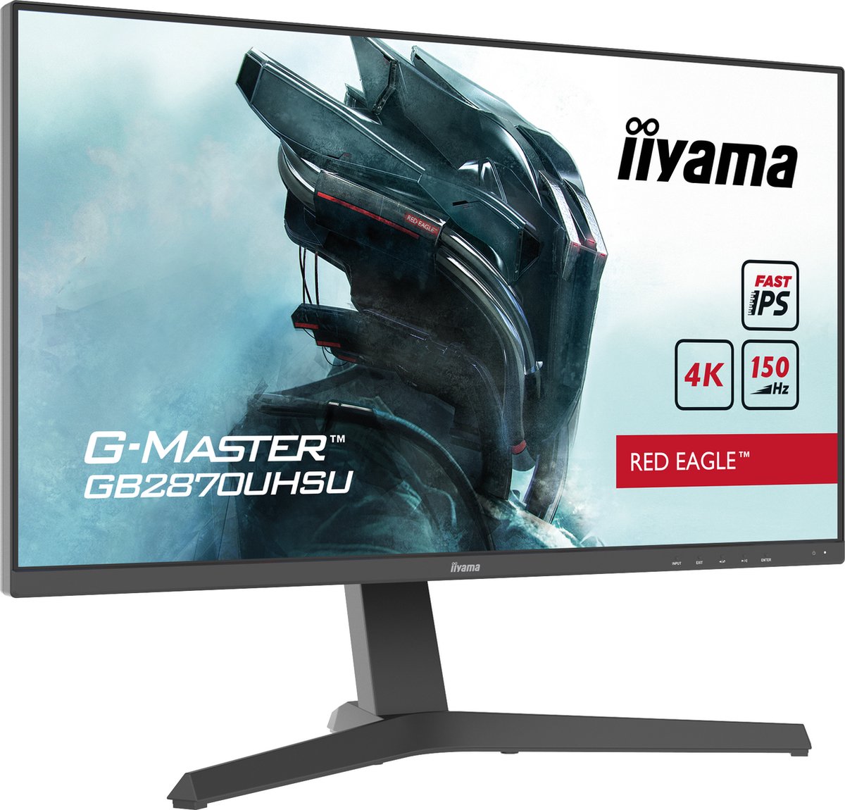 iiyama G-MASTER GB2870UHSU-B1 computer monitor 71,1 cm (28") 3840 x 2160 Pixels 4K Ultra HD LED Zwart