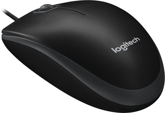 Logitech B100 - Muis - Zwart