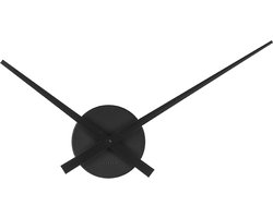 Wandklok Little Big Time - Mini alu Zwart - Ø44cm
