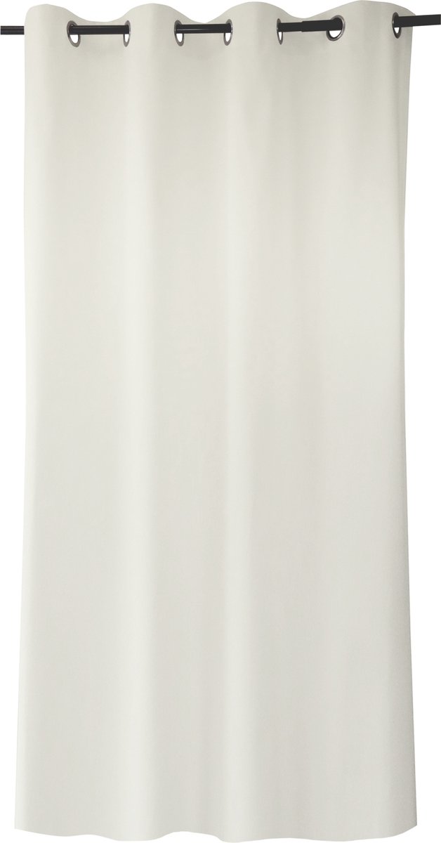 INSPIRE - Dekkend gordijn SUNNY - B.140 x H.280 cm - gordijnen met oogjes - katoen - creme