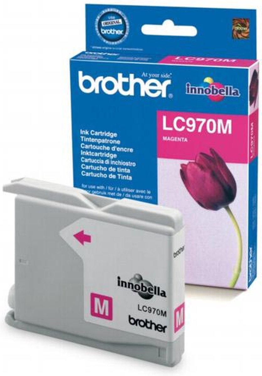 Brother Inkt - LC-970M inkt Magenta