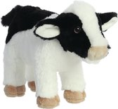 Pluche dieren knuffels koe van 26 cm - Knuffeldieren koeien speelgoed