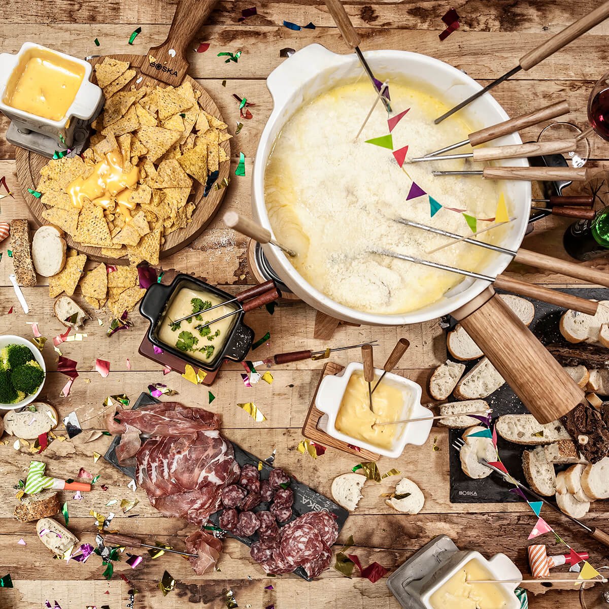 Boska Party Fondue Mr. Big - Fondueset - Kaasfondue - voor 5500 gram Kaas - 6,5 L – foto 8