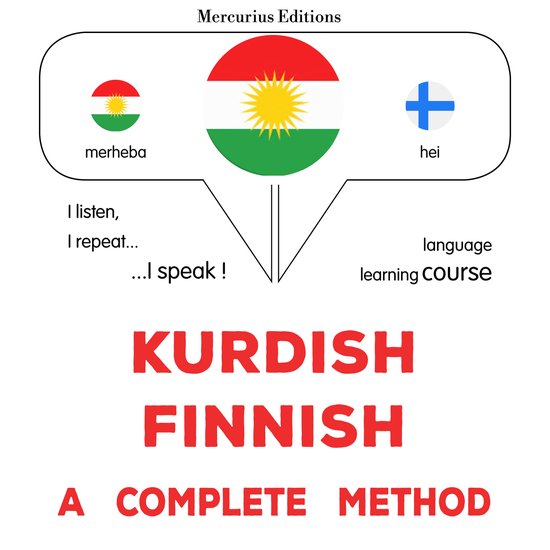 Kurdî - Fînî : rêbazeke temam - cover