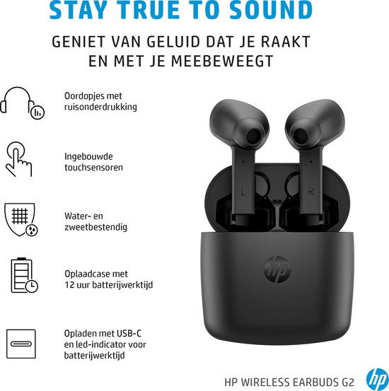 HP Écouteurs sans fil G2