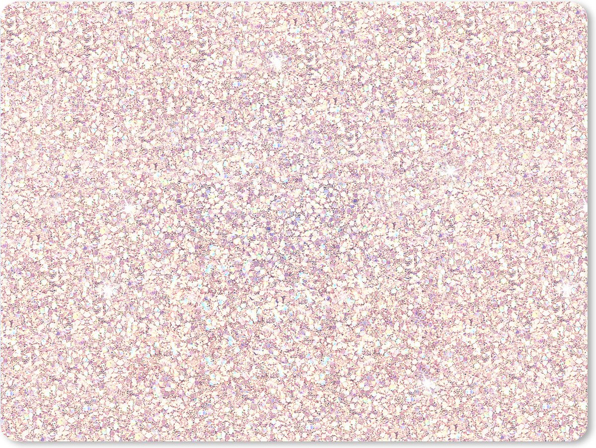 Muismat XXL 80x60 cm - Bureau onderlegger - Bureau mat Parel - Tweelingen - Geboortesteen - Patronen - Bureaumat - Gaming mousepad xl - Bureaulegger groot - Computer deskmat