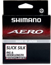 Shimano Aero Slick Silk Rig - Bas de ligne 100 m - Taille : 0,133 mm - 1,69 kg