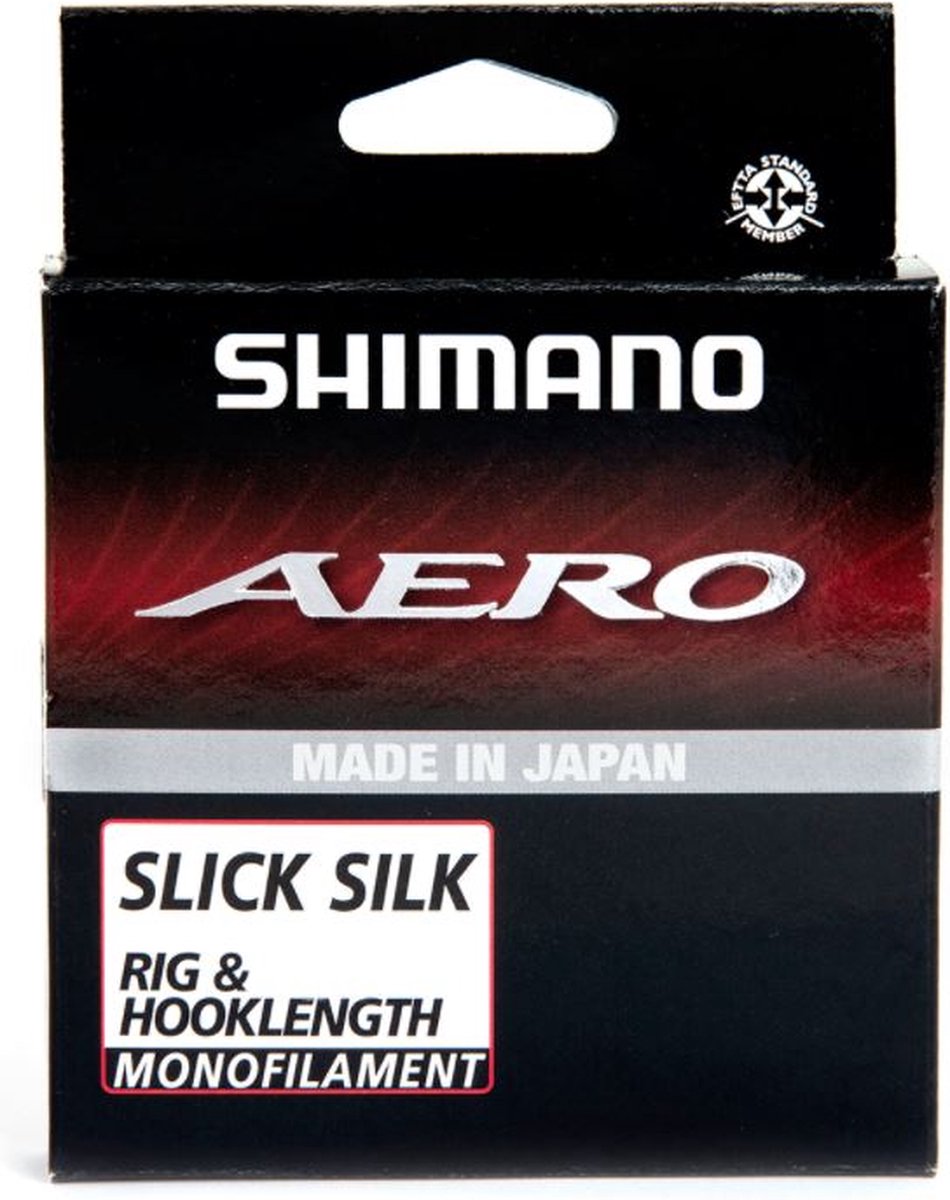 Shimano Aero Slick Silk Rig-Hooklength 100m - Maat : 0.133mm - 1.69kg