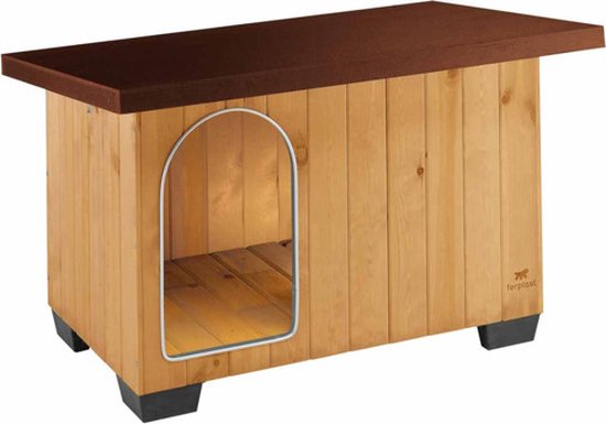 Ferplast Hondenhok Baita 80 102x70x65.5 cm bruin 87015000