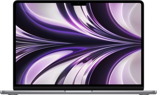 Apple MacBook Air (2022) MLXW3N/A - 13.6 inch - Apple M2 - 256 GB - Spacegrijs
