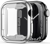 Dux Ducis Somo - Apple Watch 7/8/9 41MM Hoesje - Full Protect TPU - Zilver