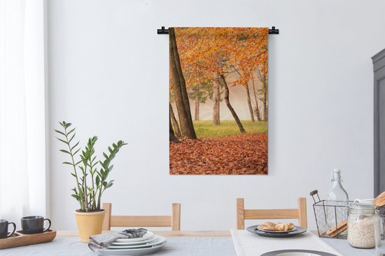 Tapisserie - Tapisserie - Feuilles - Automne - Forêt - 60x90 cm - Tapisserie