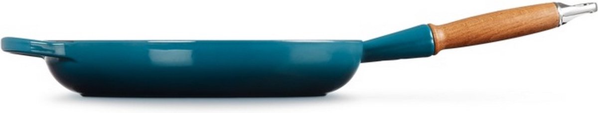 Le Creuset Koekenpan Signature Deep Teal - ø 28 cm / 2.6 Liter - Geëmailleerde anti-aanbaklaag