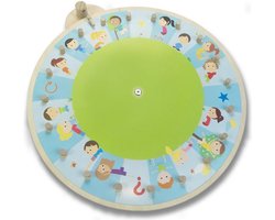 BS Toys Activiteitenrad - Educatief - Schoolhulp - Actiefspel - Alle leeftijden - Cadeau kind